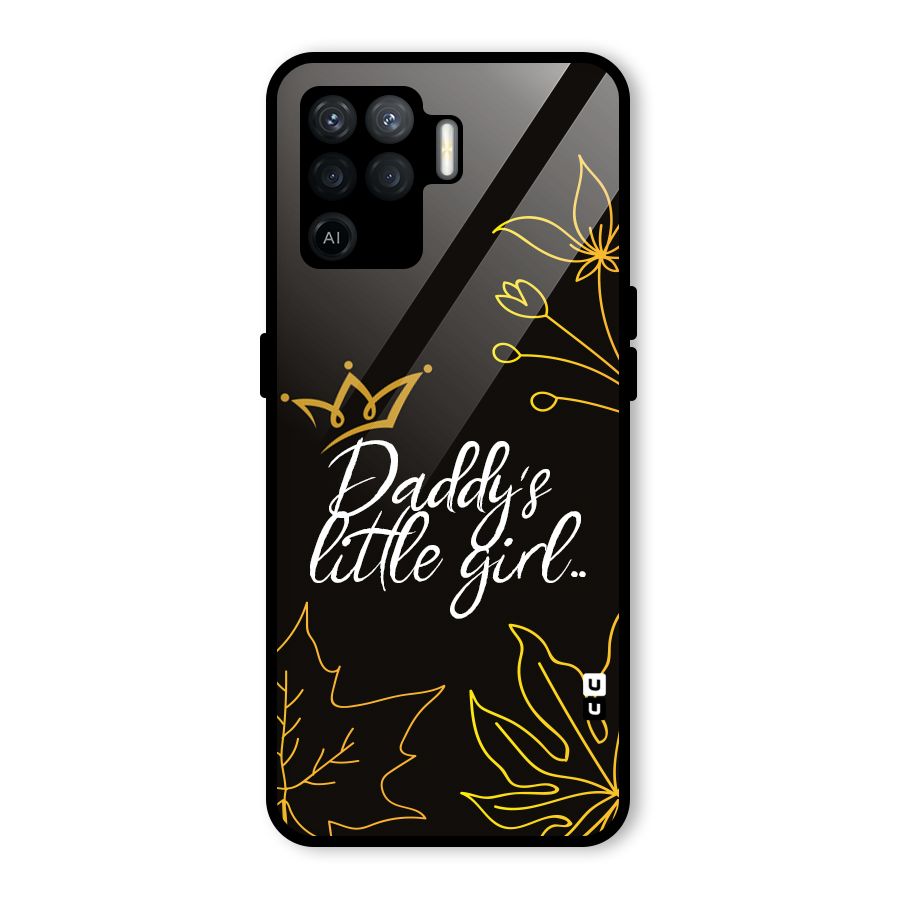 Favorite Little Girl Glass Back Case for Oppo F19 Pro