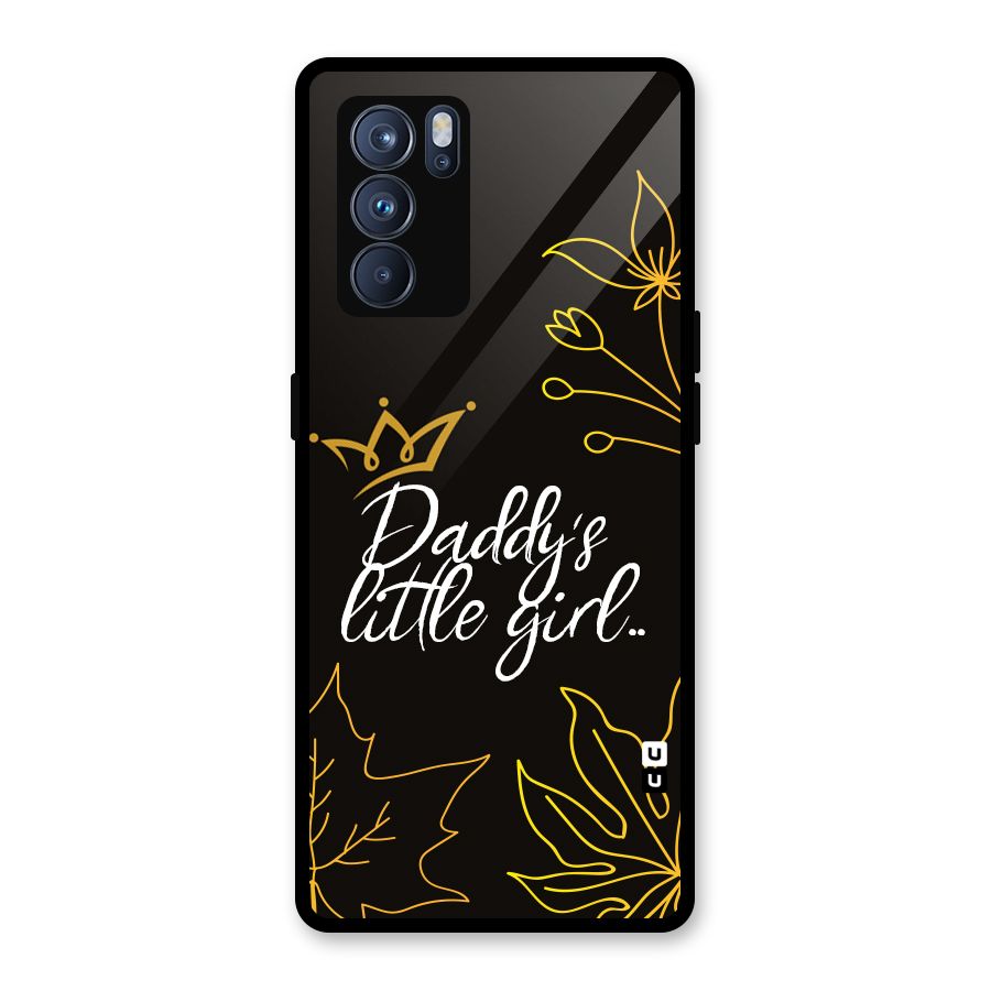 Favorite Little Girl Glass Back Case for Oppo Reno6 Pro 5G