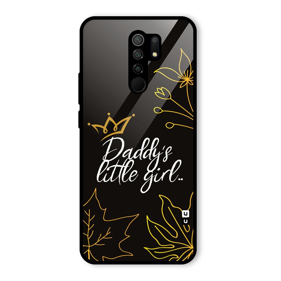 Favorite Little Girl Glass Back Case for Poco M2