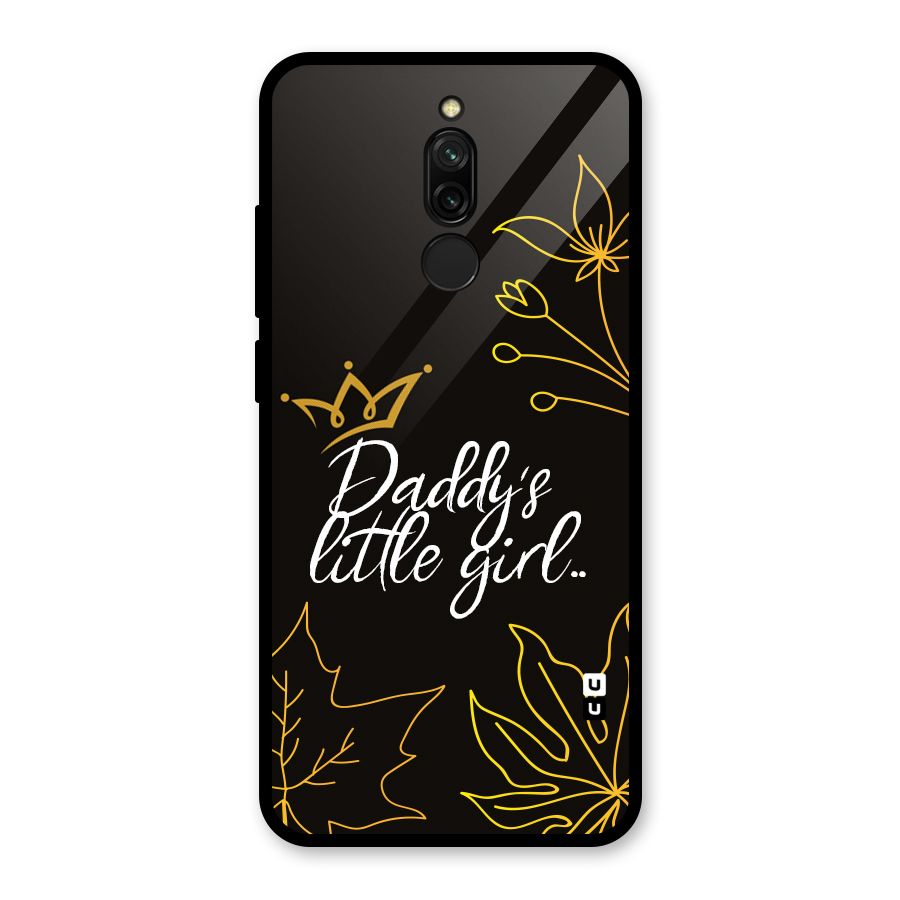Favorite Little Girl Glass Back Case for Redmi 8