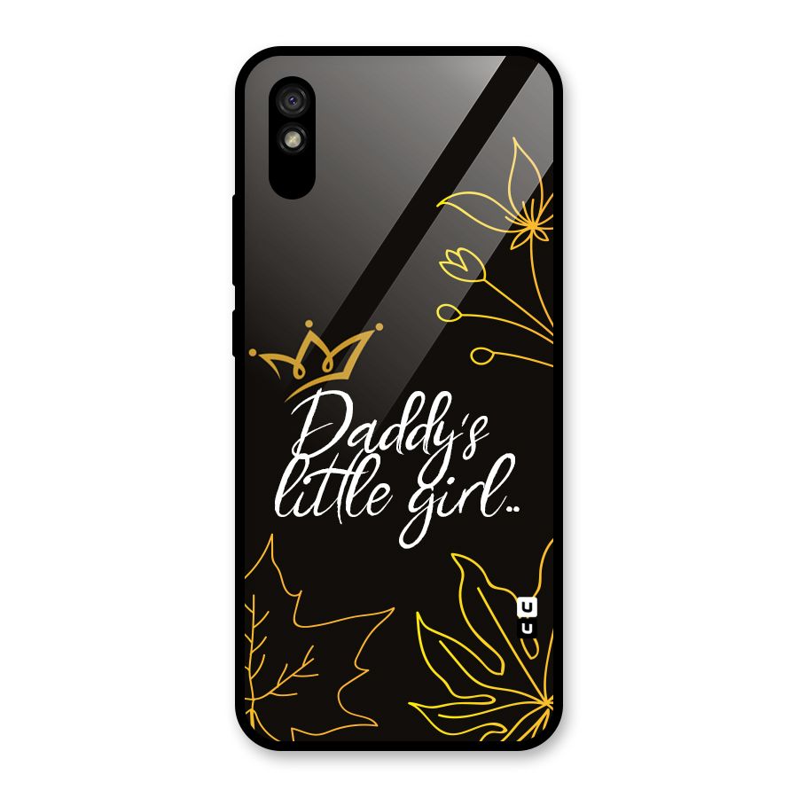 Favorite Little Girl Glass Back Case for Redmi 9A