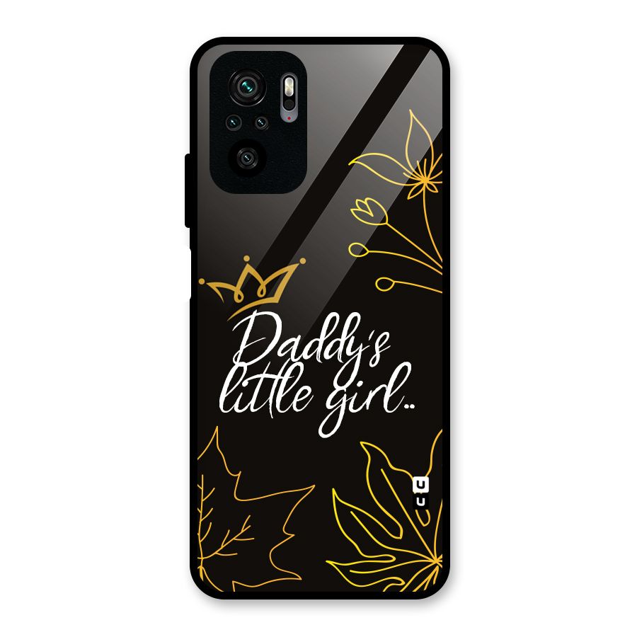Favorite Little Girl Glass Back Case for Redmi Note 10S