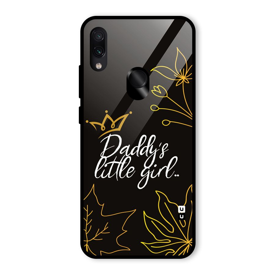 Favorite Little Girl Glass Back Case for Redmi Note 7S
