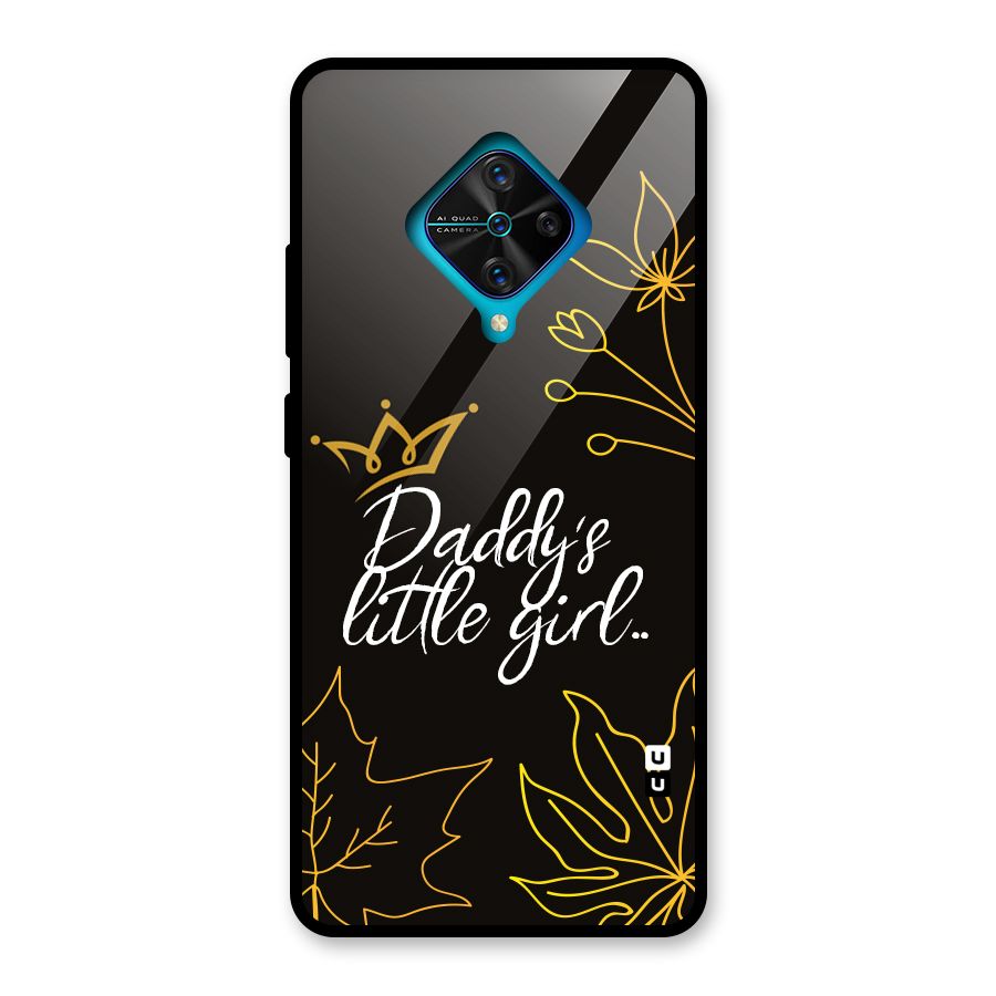 Favorite Little Girl Glass Back Case for Vivo S1 Pro