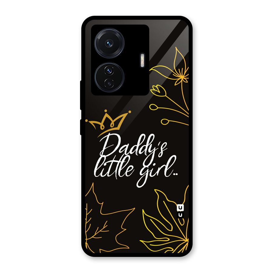Favorite Little Girl Glass Back Case for Vivo T1 Pro