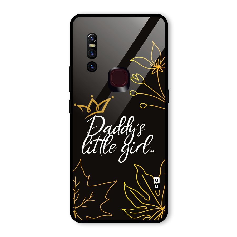 Favorite Little Girl Glass Back Case for Vivo V15