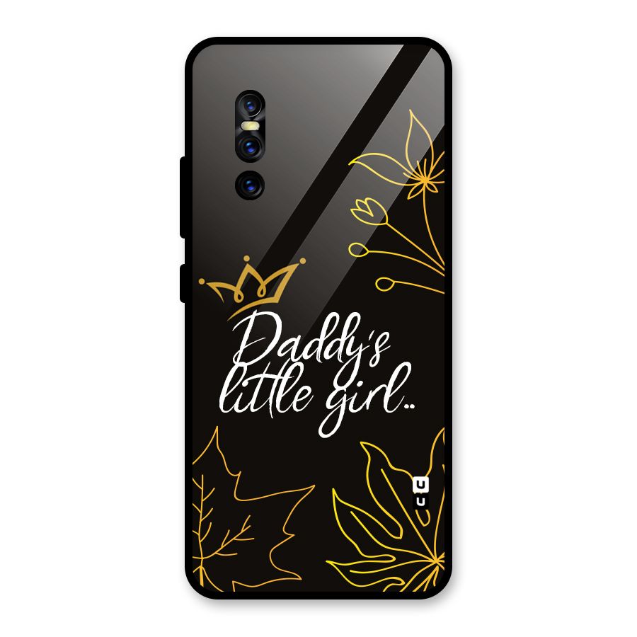 Favorite Little Girl Glass Back Case for Vivo V15 Pro