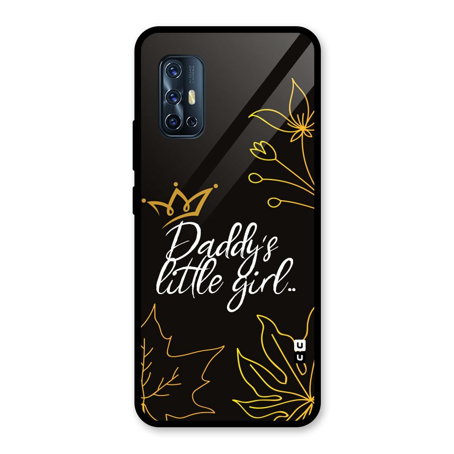 Favorite Little Girl Glass Back Case for Vivo V17
