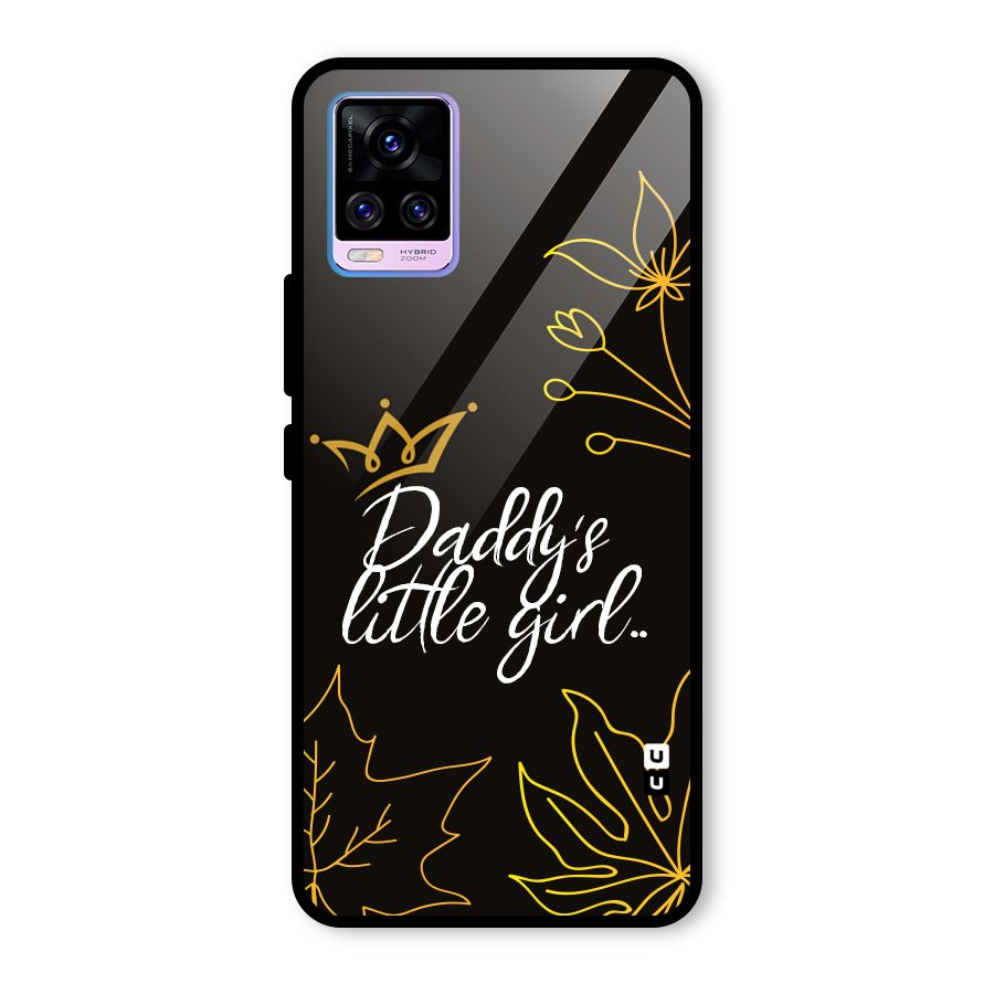 Favorite Little Girl Glass Back Case for Vivo V20 Pro