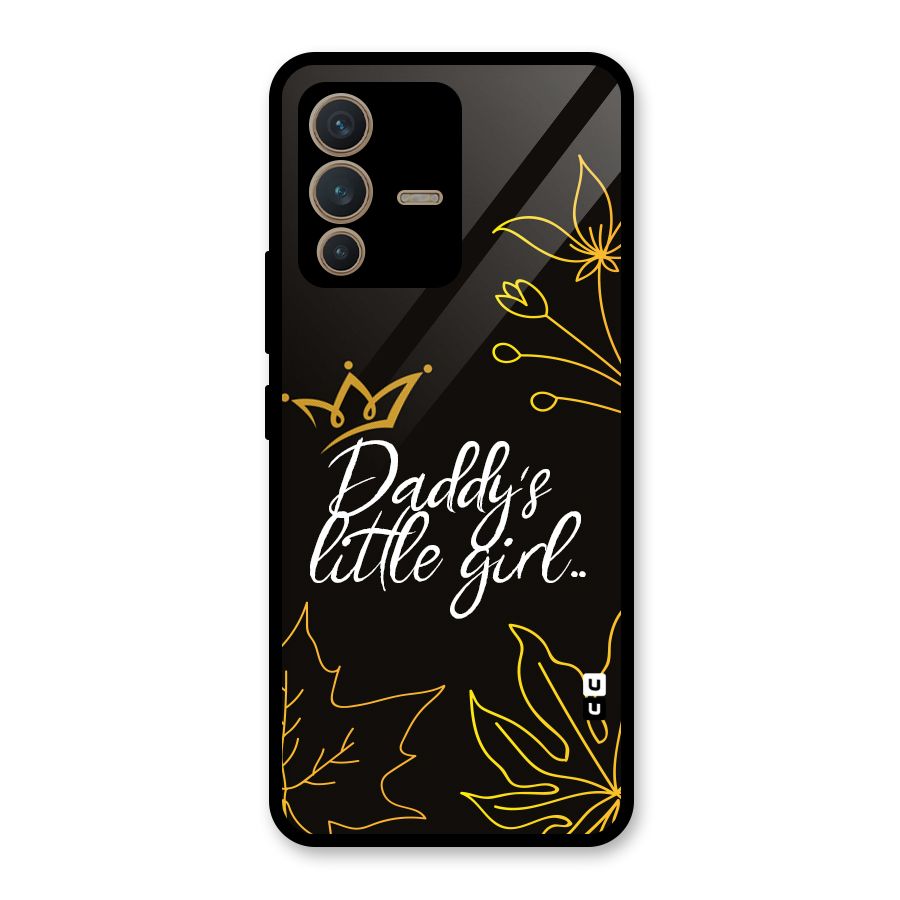 Favorite Little Girl Glass Back Case for Vivo V23 5G