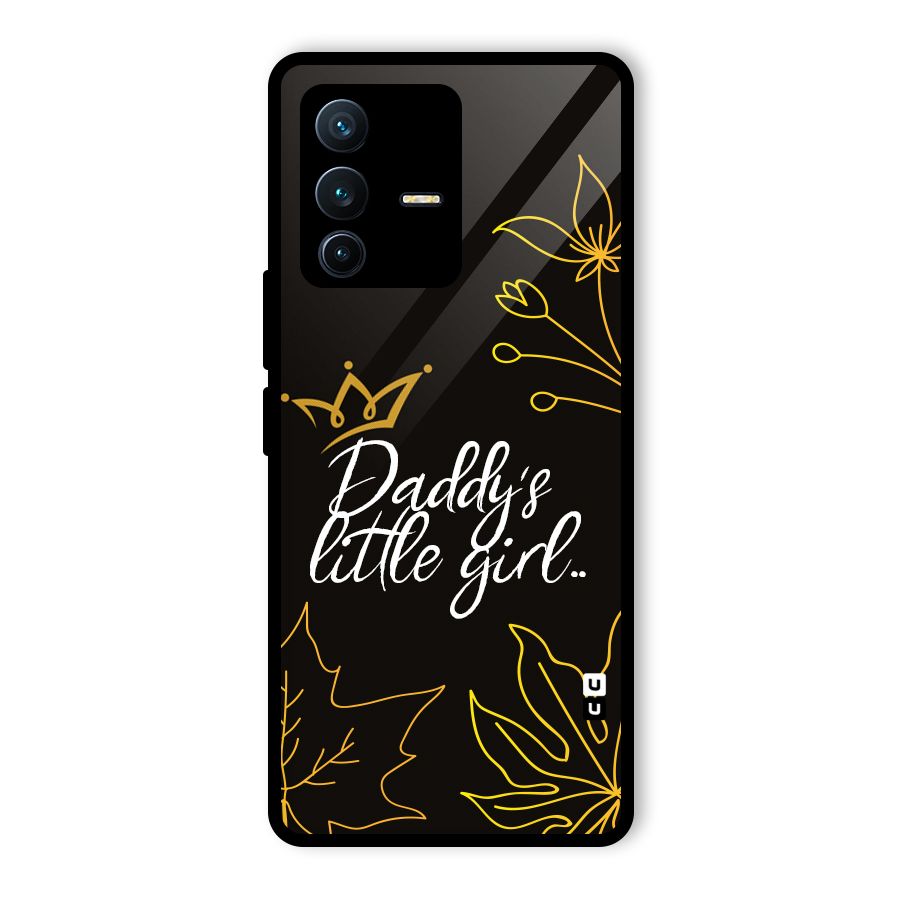 Favorite Little Girl Glass Back Case for Vivo V23 Pro