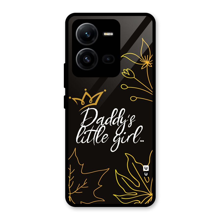 Favorite Little Girl Glass Back Case for Vivo V25