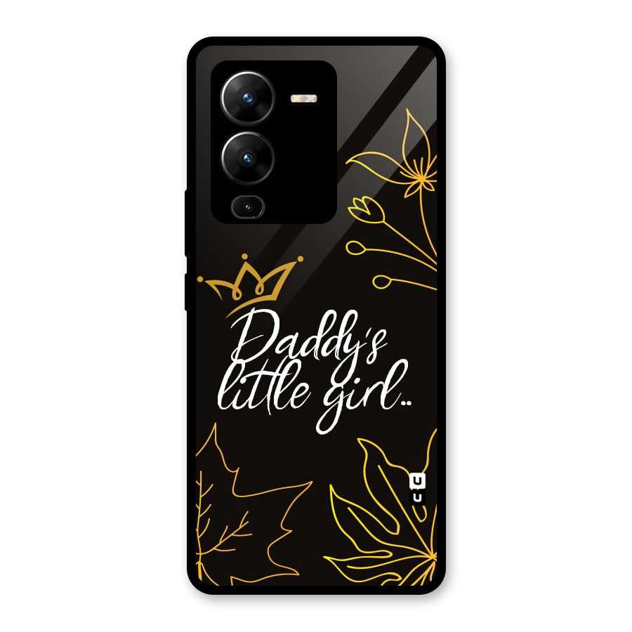 Favorite Little Girl Glass Back Case for Vivo V25 Pro
