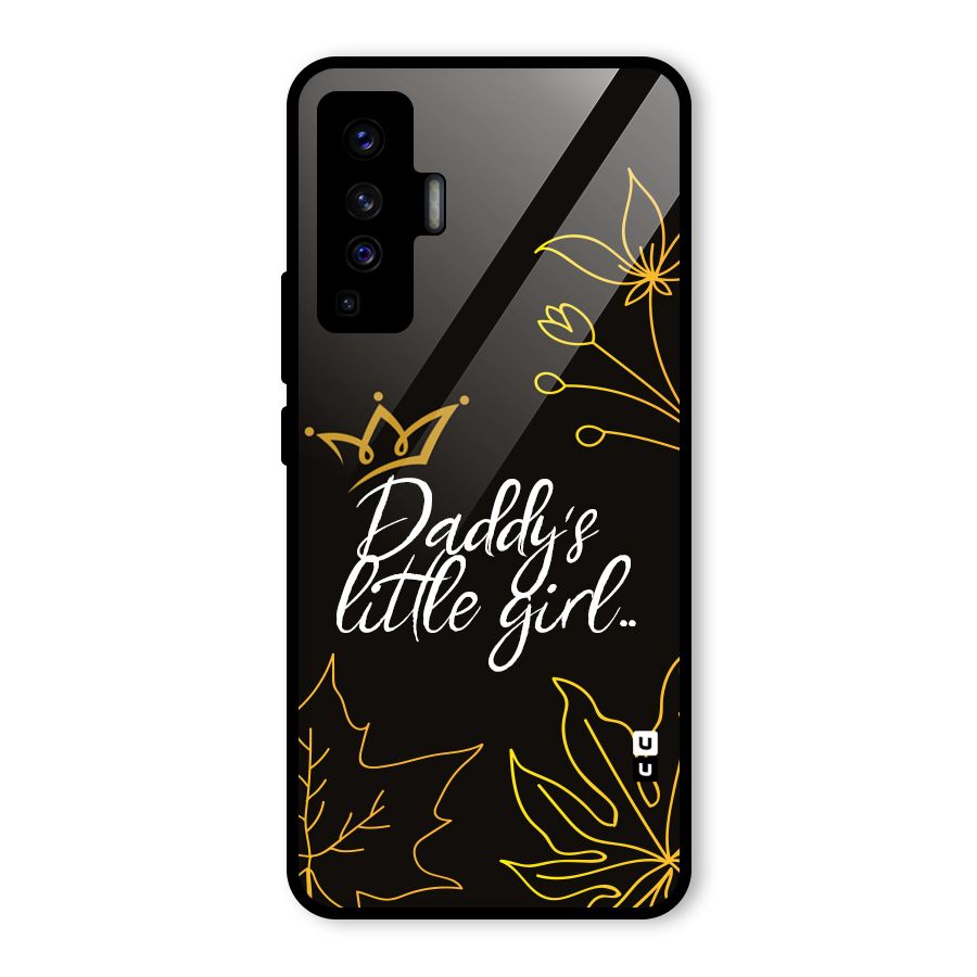 Favorite Little Girl Glass Back Case for Vivo X50