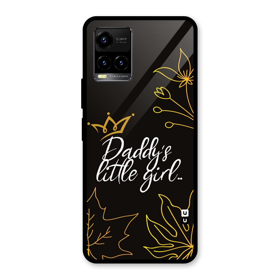 Favorite Little Girl Glass Back Case for Vivo Y21T