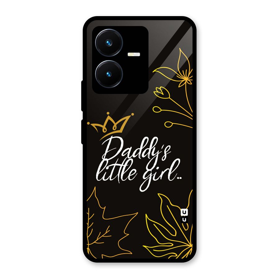 Favorite Little Girl Glass Back Case for Vivo Y22