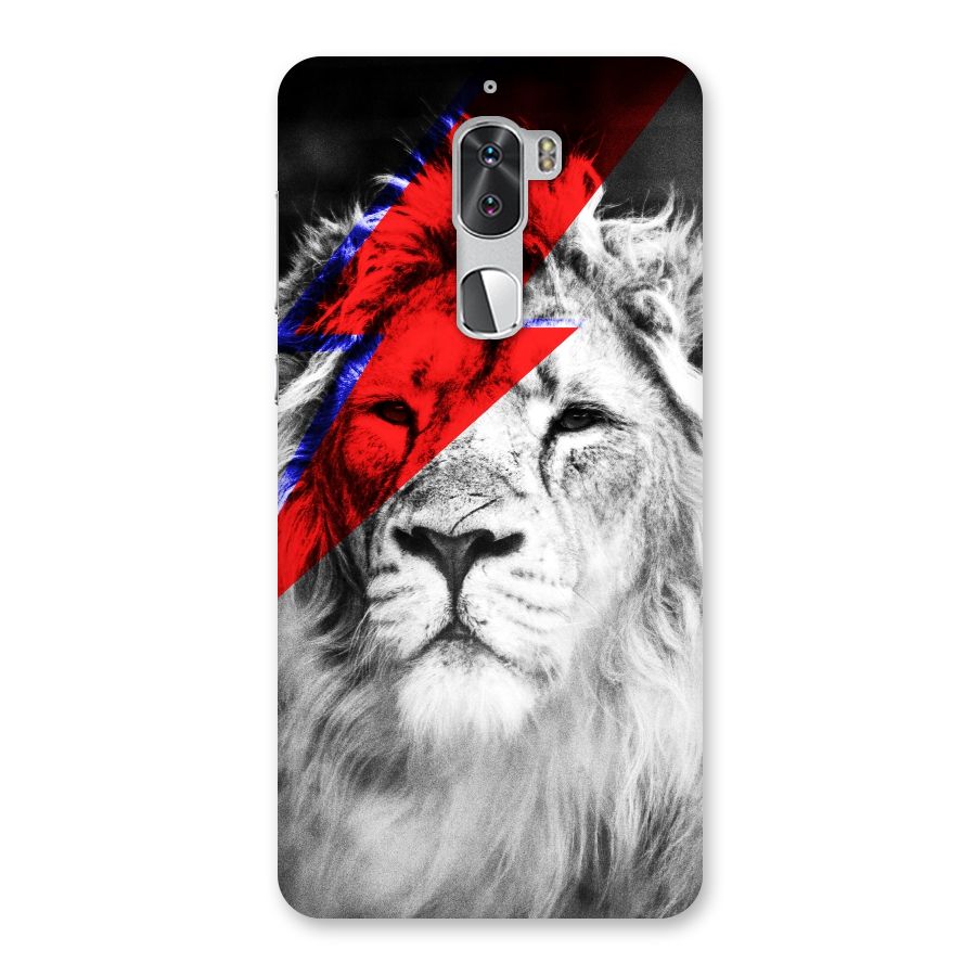 Fearless Lion Back Case for Coolpad Cool 1