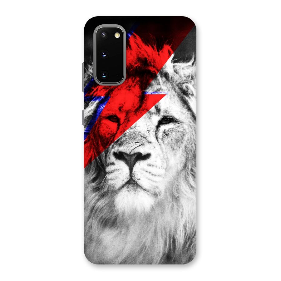 Fearless Lion Back Case for Galaxy S20
