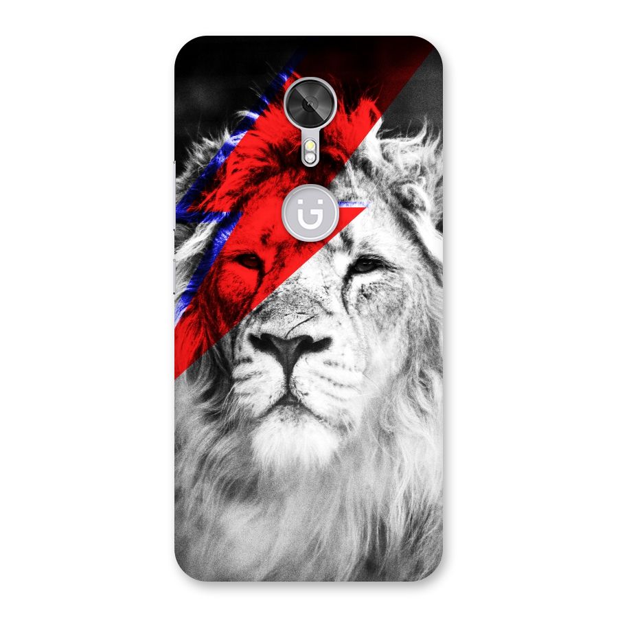 Fearless Lion Back Case for Gionee A1