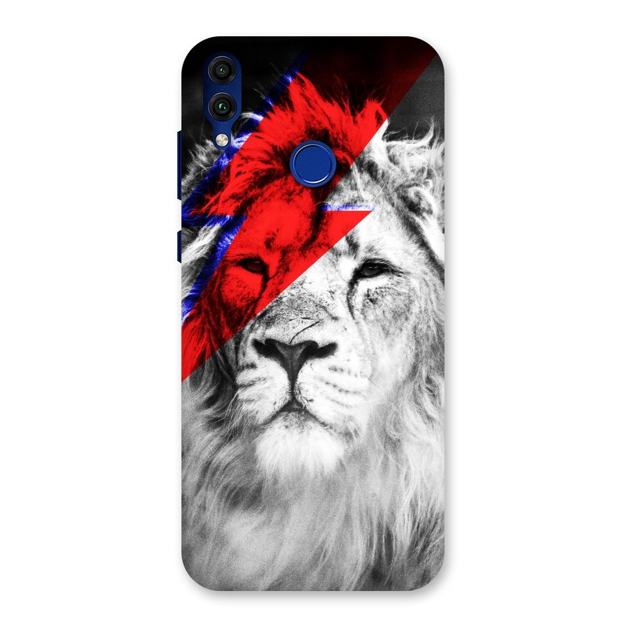 Fearless Lion Back Case for Honor 8C
