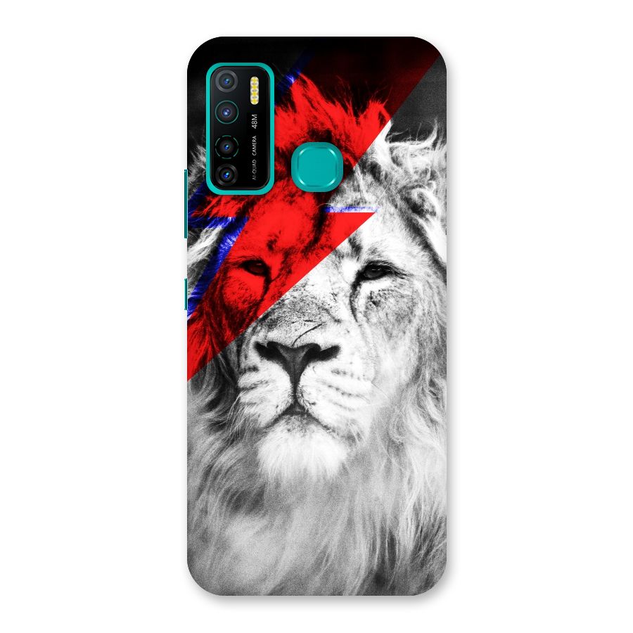 Fearless Lion Back Case for Infinix Hot 9 Pro
