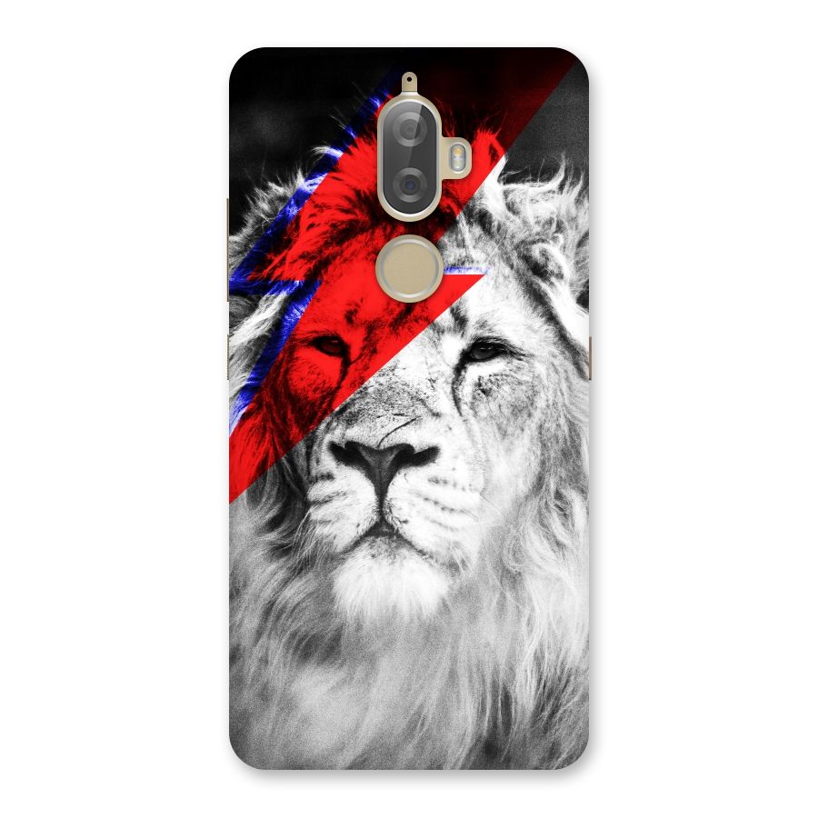 Fearless Lion Back Case for Lenovo K8 Plus