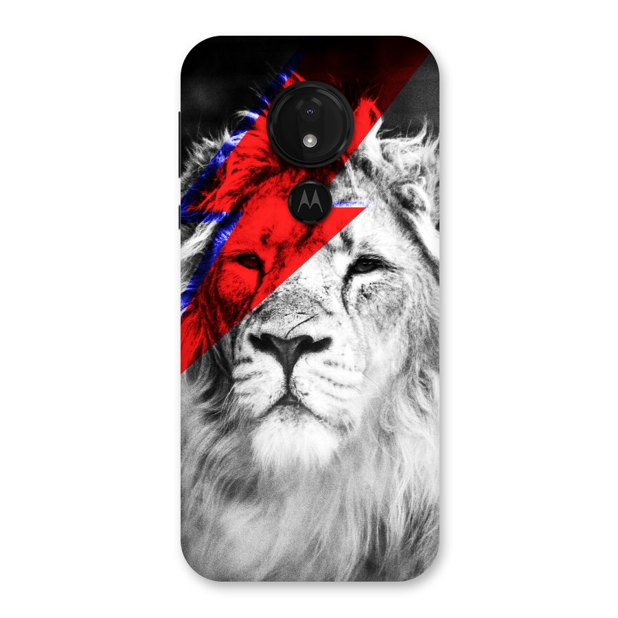 Fearless Lion Back Case for Moto G7 Power