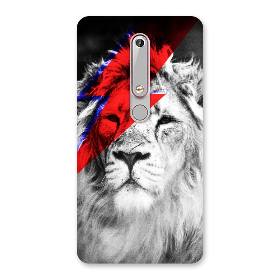 Fearless Lion Back Case for Nokia 6.1