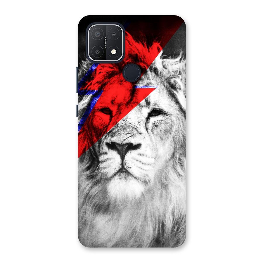 Fearless Lion Back Case for Oppo A15s