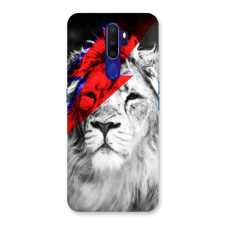 Fearless Lion Back Case for Oppo A9 (2020)