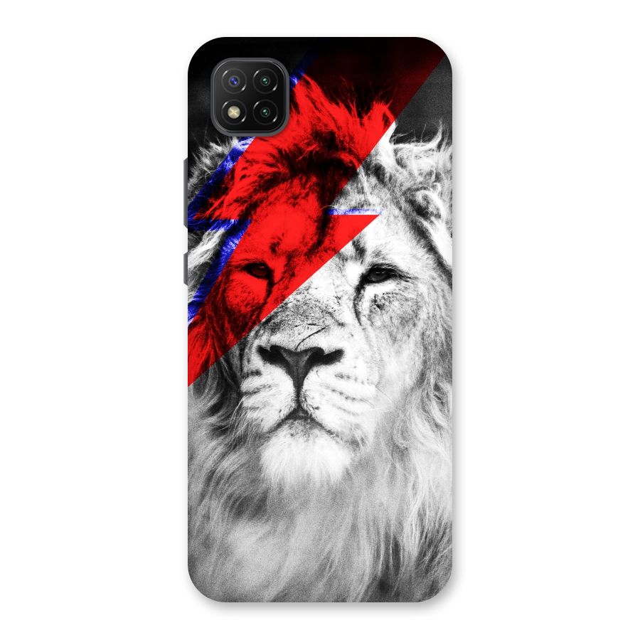 Fearless Lion Back Case for Poco C3