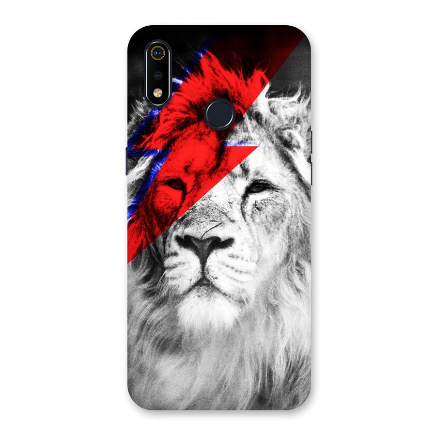 Fearless Lion Back Case for Realme 3i