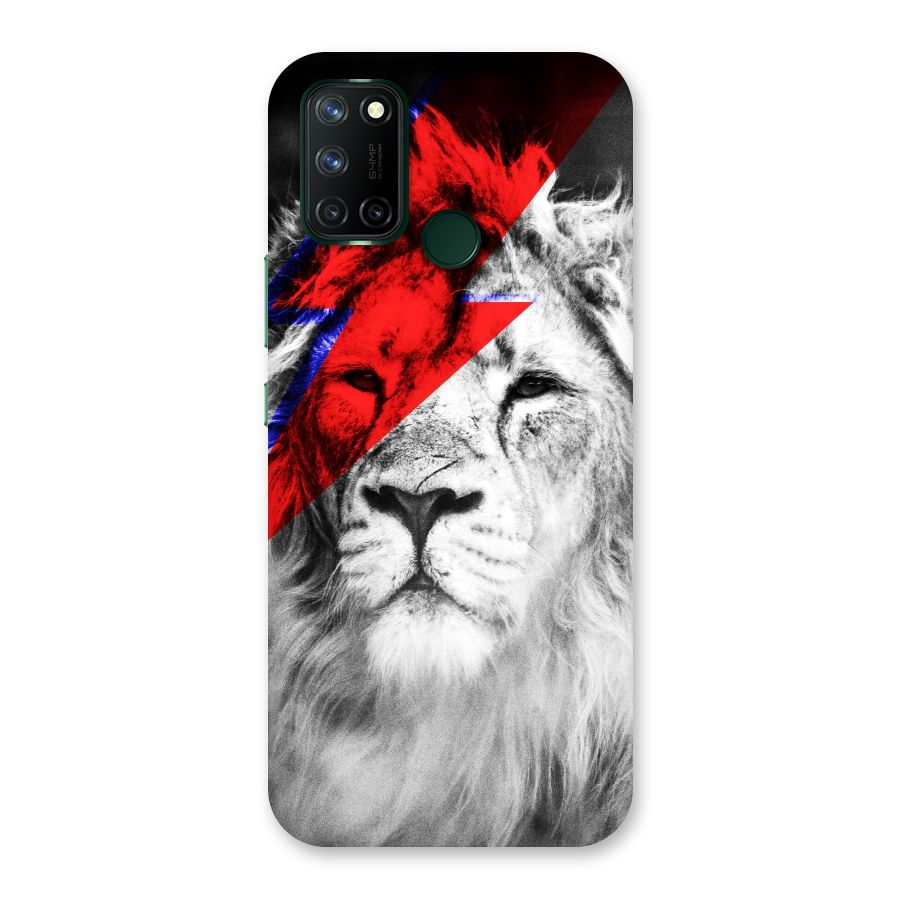 Fearless Lion Back Case for Realme 7i