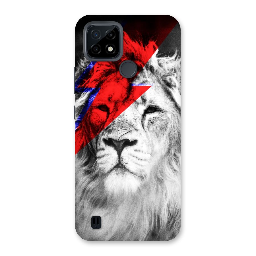 Fearless Lion Back Case for Realme C21