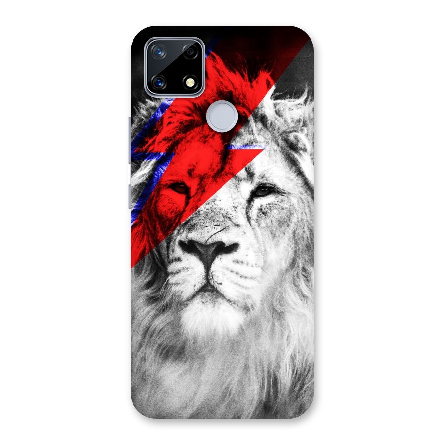 Fearless Lion Back Case for Realme Narzo 20