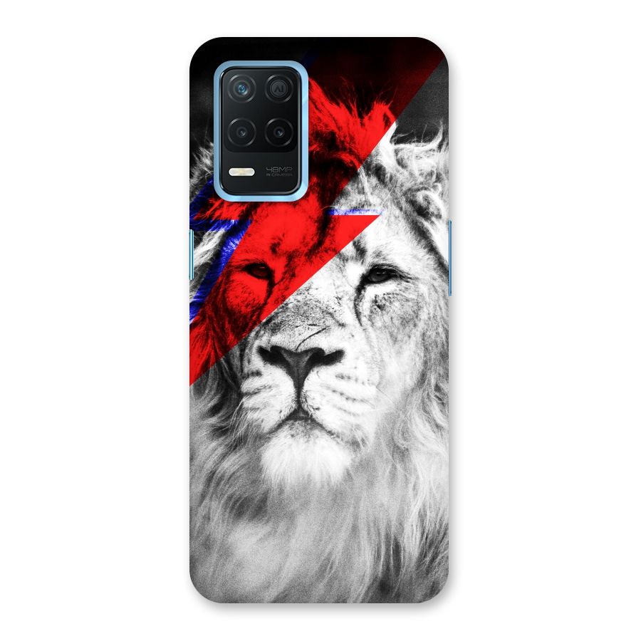 Fearless Lion Back Case for Realme Narzo 30 5G