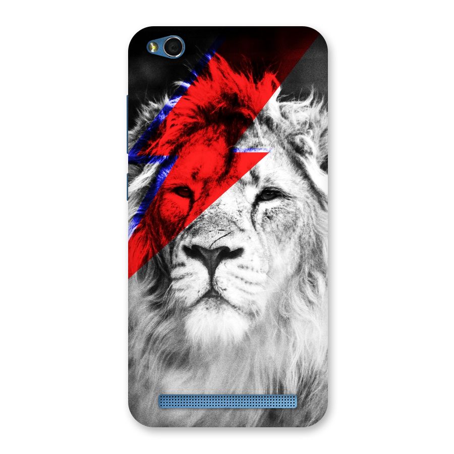 Fearless Lion Back Case for Redmi 5A