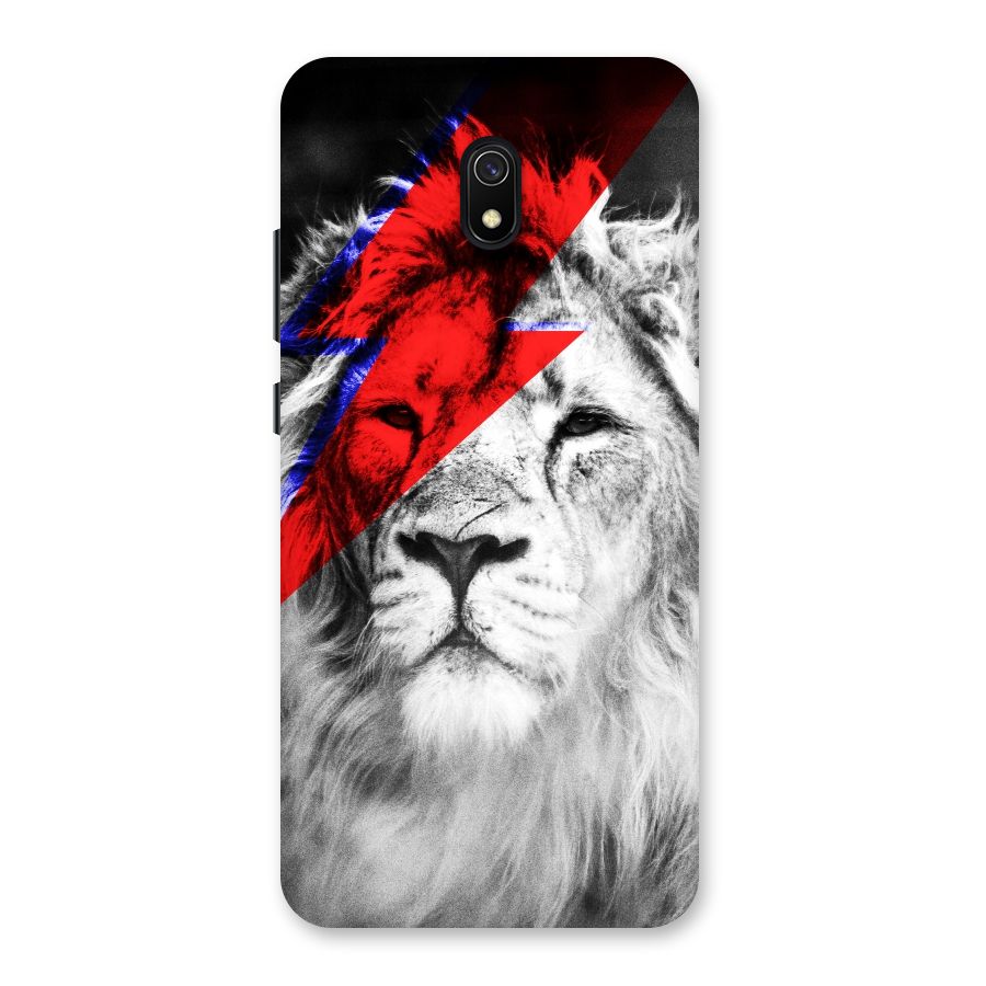 Fearless Lion Back Case for Redmi 8A