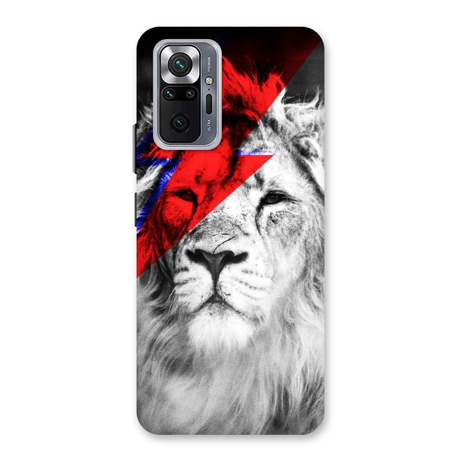 Fearless Lion Back Case for Redmi Note 10 Pro Max