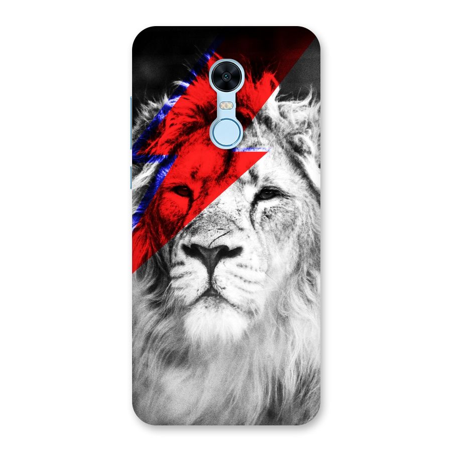 Fearless Lion Back Case for Redmi Note 5