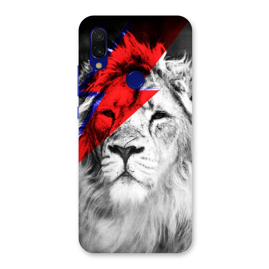 Fearless Lion Back Case for Redmi Y3