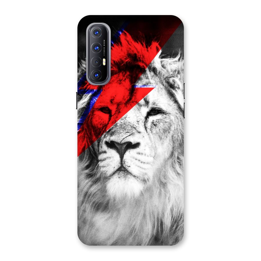 Fearless Lion Back Case for Reno3 Pro