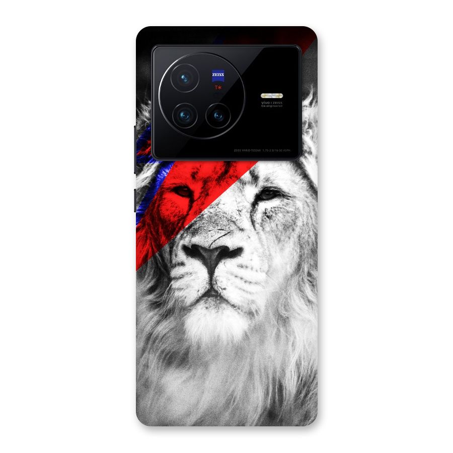Fearless Lion Back Case for Vivo X80