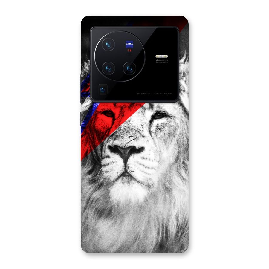 Fearless Lion Back Case for Vivo X80 Pro