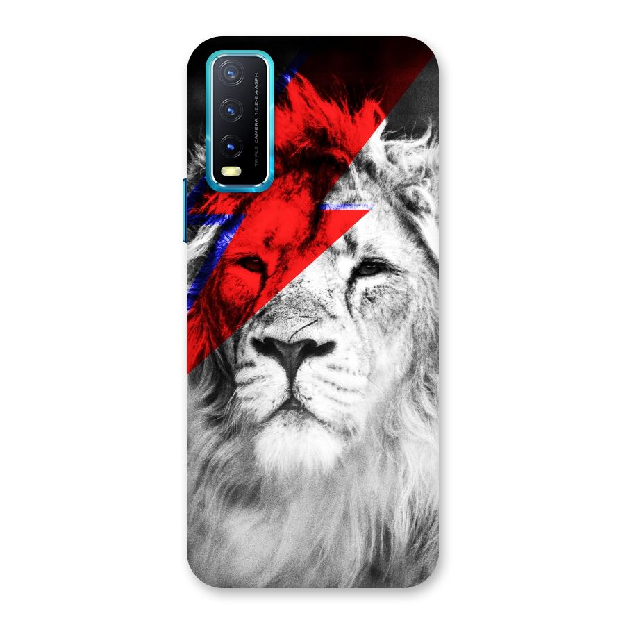 Fearless Lion Back Case for Vivo Y20A