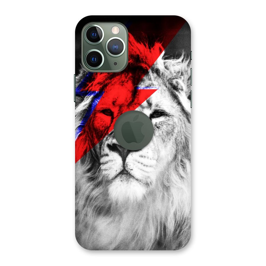 Fearless Lion Back Case for iPhone 11 Pro Logo  Cut