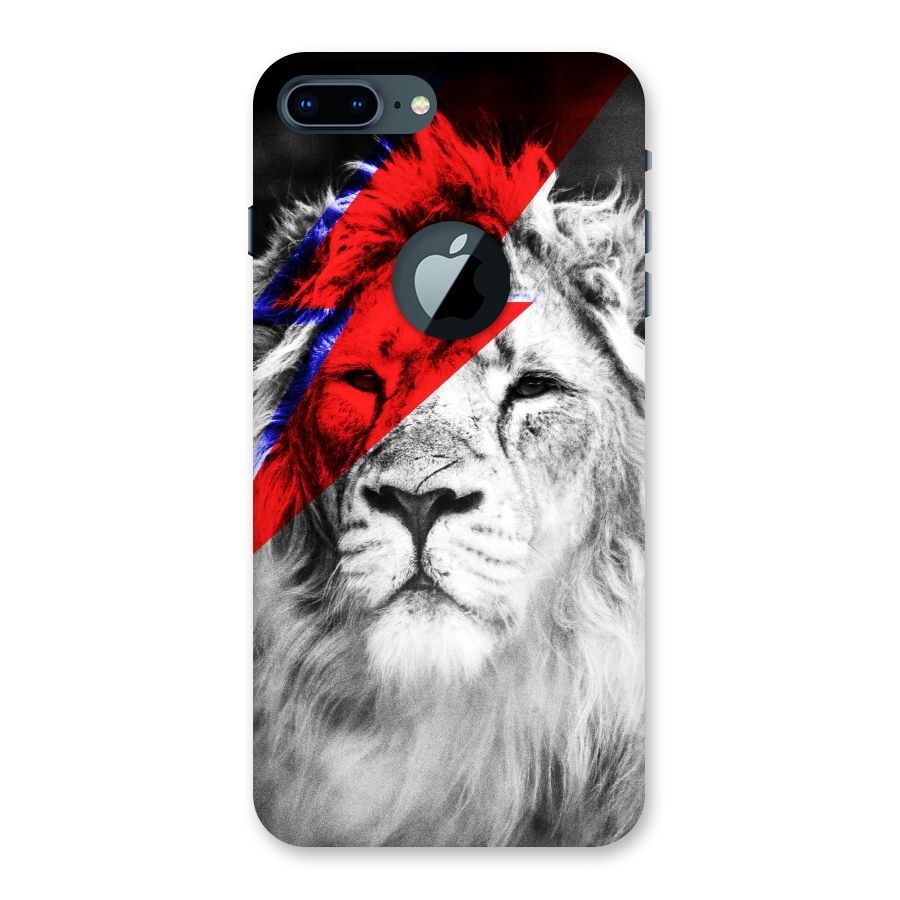 Fearless Lion Back Case for iPhone 7 Plus Logo Cut
