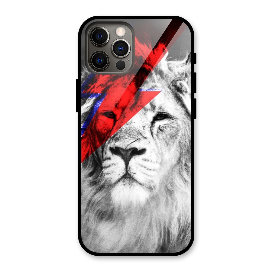 Fearless Lion Glass Back Case for iPhone 12 Pro