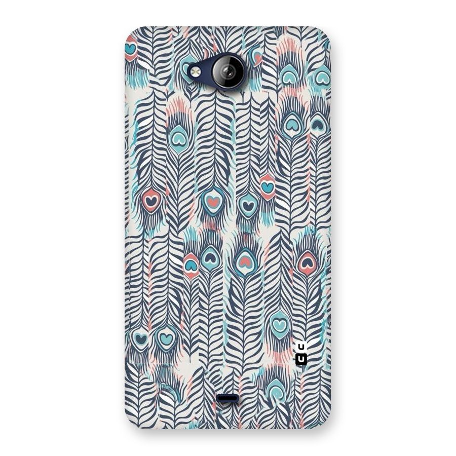 Feather Art Back Case for Canvas Play Q355