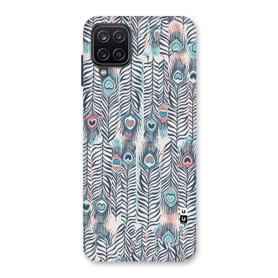 Feather Art Back Case for Galaxy A12
